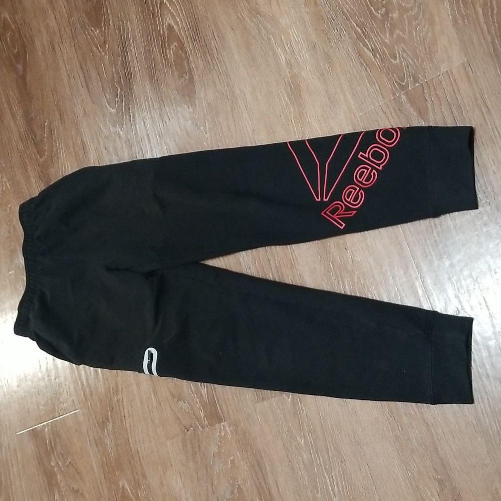 (14-16Y) Reebok Classic Jogging Pants Athleisure Youth Sporty Loungewear Gym Run